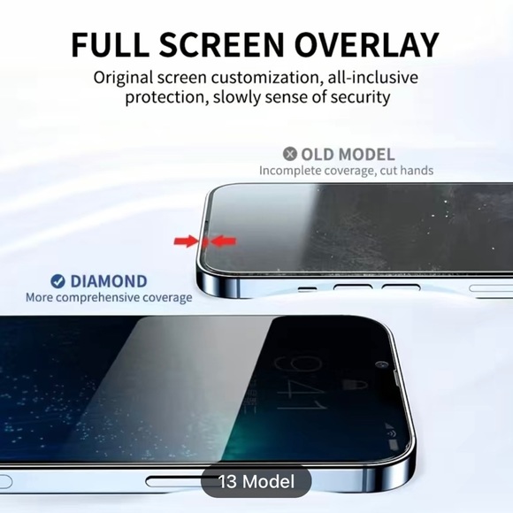 Glass privacy screen protector - Picture 6 of 9